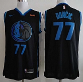 Mavericks 77 Luka Doncic Black 2018 19 City Edition Nike Swingman Jersey Dzhi,baseball caps,new era cap wholesale,wholesale hats